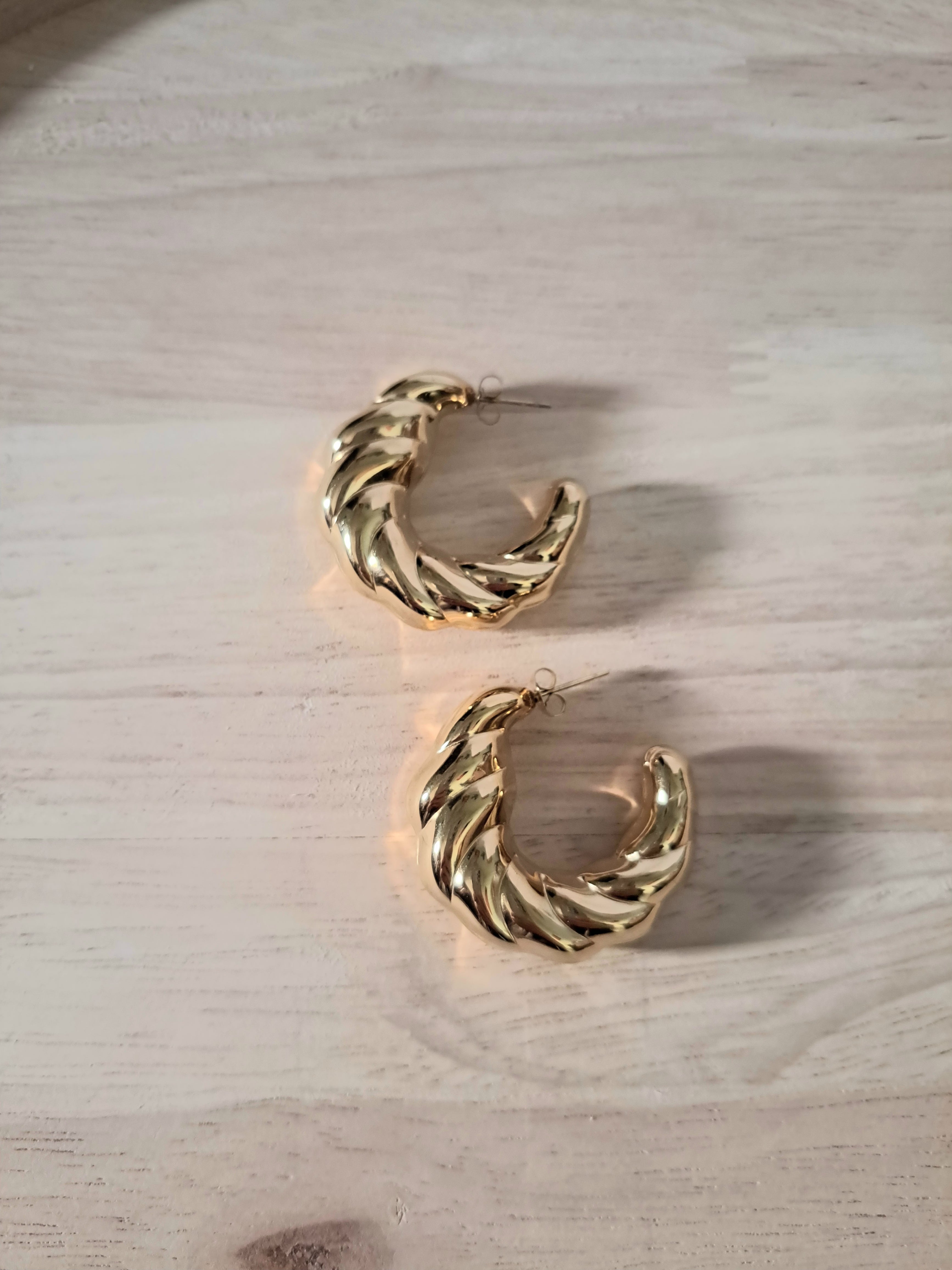 Créoles élégance dorée