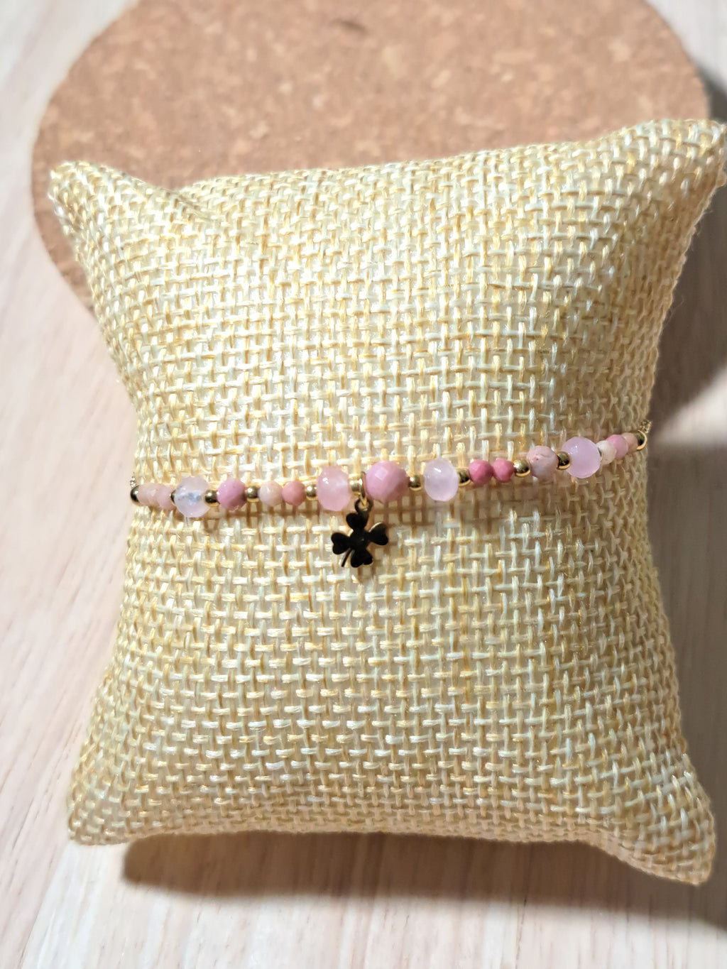 Bracelet Trèfle Rose